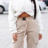 Tops & Outerwear female | Plush Stand Collar Zipper Solid Color Long Sleeve Sweatshirt White