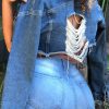 Tops & Outerwear female | Fashion Lapel Ripped Frayed Single Breasted Denim Short Jacket Blue