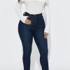 Tops & Outerwear female | Solid Color Thick Buttoned Off-Shoulder Knit Top