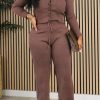 2-Pieces female | Fashion Casual Solid Color Wool Knitted Suit