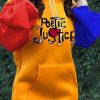 Tops & Outerwear female | Personalized Contrasting Color Sleeve Letter Hoodie