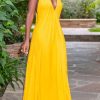 Dresses female | Halter V Solid Color Backless Plus Size Maxi Dress