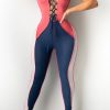 Jumpsuits & Rompers female | Sexy Contract Drawstring Bandeau Jumpsuit