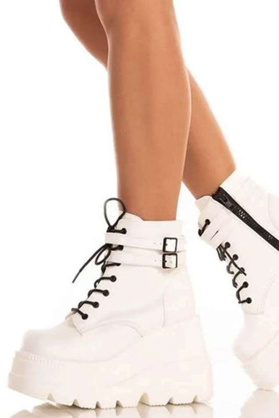 Accessories female | Thick-Soled Colorful High-Top Casual Shoes