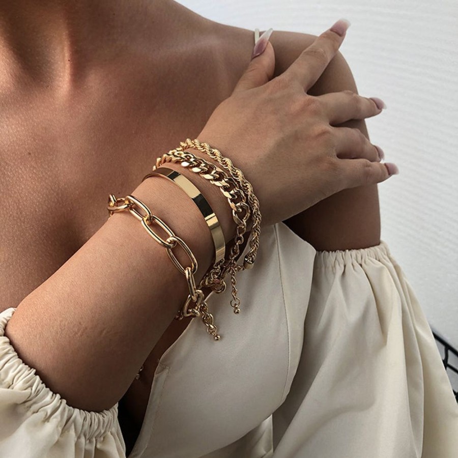 Accessories female | Fashion Multi-Layer Chain Combination Bracelet