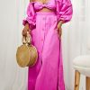 2-Pieces female | Sexy Off Shoulder Long Sleeve Short Top Single Breasted Long Skirt Suits