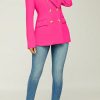 Tops & Outerwear female | Fashion Solid Color Slim Fit Blazer Jacket