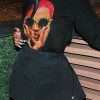 Tops & Outerwear female | Casual Hip Hop Portrait Print Round Neck Long Sleeve Sweatshirt Black