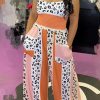 Jumpsuits & Rompers female | Leopard Spaghetti Straps Pocket Jumpsuit Leopard Print