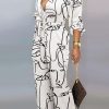 Jumpsuits & Rompers female | Fashion Abstract Print Jumpsuit White