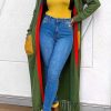 Tops & Outerwear female | Fashion Loose Knit Cardigan Fringe Long Sweater Jacket