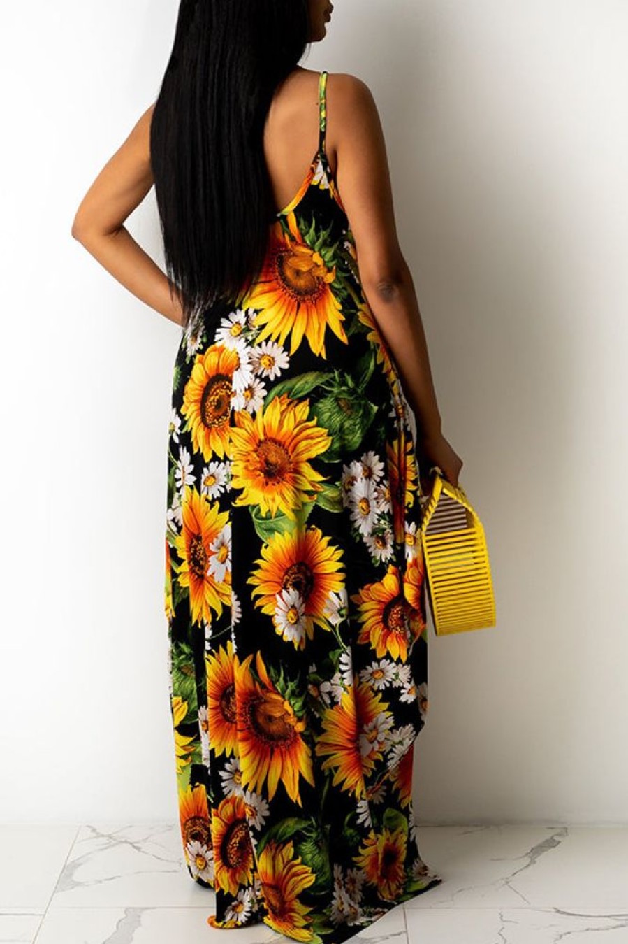 Dresses female | See The Sunrise Maxi Dress Yellow