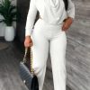 2-Pieces female | Fashion Design Long Sleeve Pants Set