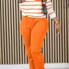 2-Pieces female | Casual Striped Long Sleeve Pants Suit