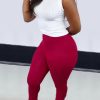 Bottoms female | Comfortable Skinny Slit Yoga Flared Pants