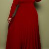 Dresses female | Basic Solid Color V-Neck Plus Size Maxi Dress