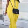 Jumpsuits & Rompers female | Casual Hooded Drawstring Sleeveless Baggy Jumpsuit