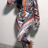 2-Pieces female | Casual Fashion Printed Long Sleeve Shirt Pants Two Piece Set Multicolor