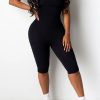 Jumpsuits & Rompers female | Sexy Strappy Backless Sleeveless Sports Jumpsuit