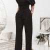 Jumpsuits & Rompers female | Classic Solid Color Diagonal Belt Jumpsuit