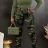 Bottoms female | Camouflage Cotton Pants