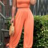 2-Pieces female | Summer Solid Color T-Shirt & Wide Leg Pants Set